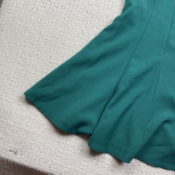 Belle by Badgley Mischka Fit and Flare Dress Size 10 Cocktail Party Green - Picture 11 of 13